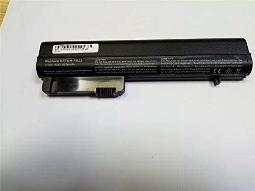 10.8V 5200mAh HSTNN-FB22 EH767AA Batterie de Remplacement pour HP EliteBook 2530p 2540p COMPAQ NC2400 2533t