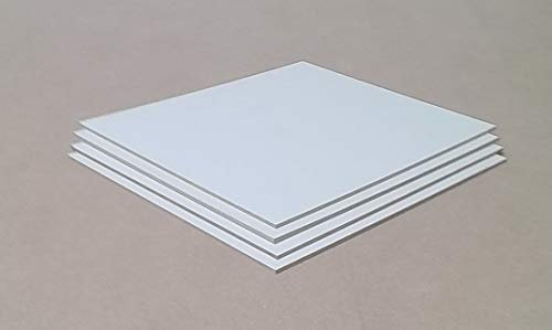 5mm starke MDF Platten weiß,Holzplatten, Abdeckplatten, Verpackungsplatten. Sondermaße auf Anfrage. (60x80cm)