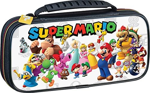 Official Mario & Friends White Travel Case for Nintendo Switch