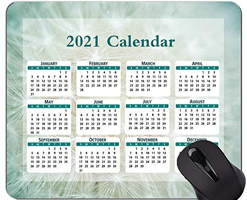 2021 Kalender Mauspad, Spitze Blume Blumenmakro Mauspads