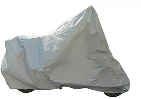 ihreesy Motorrad Schutzhülle,Wasserdichte Motorrad Abdeckplane Outdoor Motorrad-Abdeckungen All Season Staubdicht Motorradplane Universal Hitzebeständige Motorrad Abdeckung,XL(140cmx240cm)