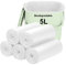 Aievrgad Lot de 120 sacs poubelle biodégradables de 5L pour poubelle
