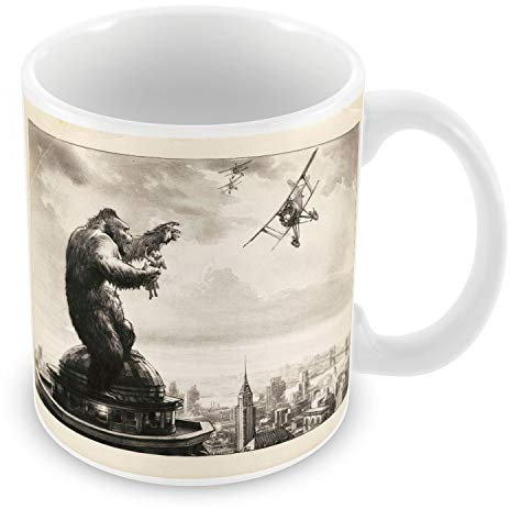 Tasse King Kong Film Fantasy Retro Kino Vintage 3