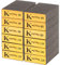 KONGMING Spugne Abrasive 12 Pezzi Grane 40 60 80 120 180 220 Spugnette Abrasive Asciutto e Bagnato per Vernice Stucco Vernice Legno Metallo Lavabile e Riutilizzabile