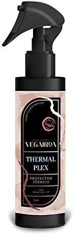 VEGAIROA - Thermal Plex - Haarspray mit Hitzeschutz - Das Haar ist bis 220 °C gegen Hitze geschützt - Halt und Glanz - Professionelles veganes Friseurprodukt - 150ml