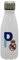 CYP Botella Personalizable Blanca de Acero 550ml Real Madrid, Unisex Adulto, Plata, Diseño Letra P