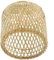 DECHOUS Paralume Intrecciato Lampadario in Vimini Paralume in Rattan Paralume Lampada a Sospensione per Lampada da Tavolo a Soffitto Stile 1