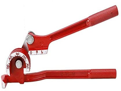 Rohrbieger, 3-in-1-Rohrbiegewerkzeug, kombinierter Rohrbieger, 180-Grad-Rohrbiegemaschine, 6 mm, 8 mm, 10 mm, Handwerkzeuge können genau markiert Werden