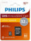 Philips MicroSDHC 32Go CL10 80mb/s UHS-I + Adaptateur au détail