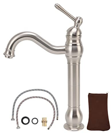 Xcello Retro-Industrie-Kupfer-Waschtischarmatur, Einhand-Badezimmer-Waschtisch-Mischbatterie Für Aufsatzwaschbecken