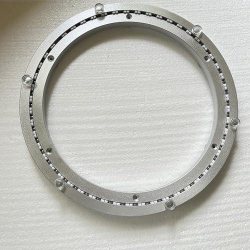 Heavy Duty Aluminum Manual Rotary Bearing Lazy Susan Table Turntable Bearing Base Hardware, Large Table Bearing Lazy Person Turntable, Smooth Silent Industrial Swivel Base