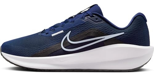 Nike Running Shoe Downshifter 13, Midnight Navy/Pure Platinum-Black-White, FD6454-400, 46 EU (M 12 US)