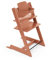 Stokke Tripp Trapp Hochstuhl, Terracotta - Inklusive Stuhl + Baby Set2 für Kinder von 6-36 Monaten - Verstellbar, ergonomisch & leicht zu reinigen