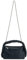 Wolkenmuster Twisted Denim Handtasche mit Kettenriemen Große Kapazität Damen Schultertasche für Crossbody und Handtrage, Schwarz