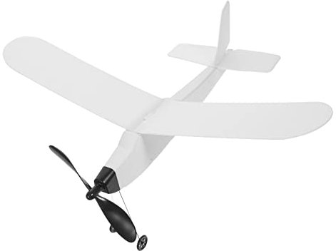 BESTonZON Rubber Band Glider Rubber Foam Airplanes Airplane Model Funny Glider Toy Airplane Foam Glider Miniature Plane Toys Rubber Band Powered Airplanes Outdoor Racing Car Parent-child