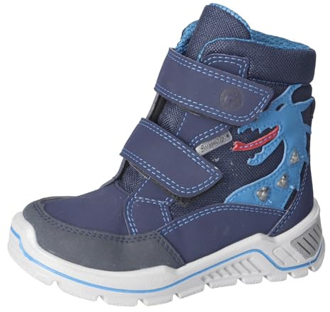 RICOSTA Jungen Stiefel GRISU, Kinder Boots, Weite: Mittel, lose Einlage, Sympatex, Blinklicht