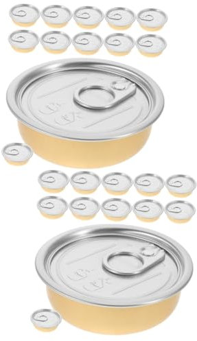 Alipis Stk Alu-Dose geschenkverpackung süßigkeiten Dosenverpackung luftdichte Blechdose leere Salbendosen Konservendosen mit Deckel Dose zum Konservieren von Lebensmitteln Aluminium