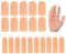 20 Pcs Waterproof Finger Protector, Finger Protectors, Finger Plasters Thumb Protector for Finger Cracking Finger Callus Finger Arthritis Hand Eczema or Finger Blister Protection