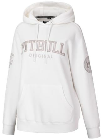 PITBULL Damen Übergroßes Kapuzenpullover Frauen Oversize Pullover mit Kapuze Tyrian Hoodie Komfortabler Schnitt Sweatshirt Hoody Pulli S