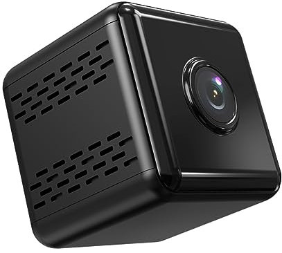 Gadpiparty Ip Kamera 1080p WLAN Kleiner Kamera Mit Ir Nachtsicht Und Bewegungsmelder Für Zuhause Und Büro Drahtlose Überwachung App Benachrichtigung Bei Bewegung