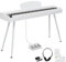 Glarry 88 Key Piano Keyboard Weighted Action Electronic Keyboard Piano, Digital Piano with 3-Pedal Unit, Music Stand, Stereo Headphones, Compact Design and MIDI Connection