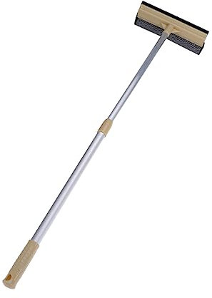 SEWOART Limpiador De Ventanas Telescópico con Mango Extensible Kit De Limpiador De Ventanas Escobilla para Cristales y Superficies Ideal para Limpieza De Hogar y Oficina
