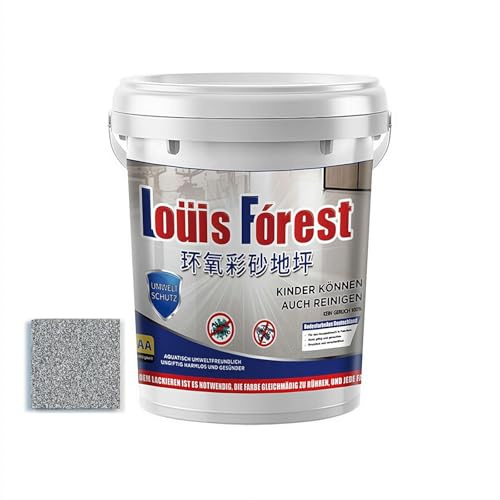 Rivestimento per pavimenti in resina epossidica effetto marmo lucido, rivestimento per pavimenti in resina epossidica Louis Forest, vernice per pavimenti, vernice per pavimenti a base d'acqua, vernice