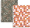 2 Stücke Aufkleber-Sammelalbum, BetterJonny Leer Sticker Sammelalbum A5 Leeres Stickeralbum Wiederverwendbares Aufkleberbuch zum Sammeln von Stickern für Kinder und Erwachsene, 64 Blätter/128 Seiten,G