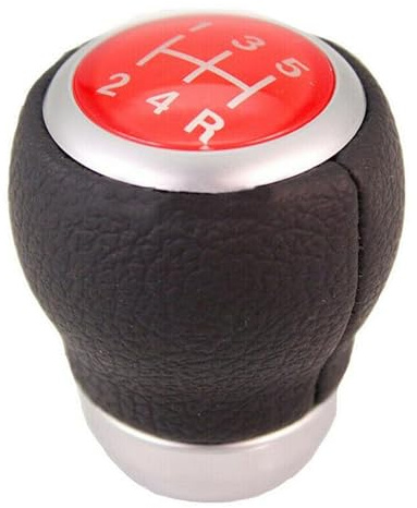 Zoinary Auto-Schaltknauf 5/6 für Speed Car Gear Stick Schaltknauf für SUBARU für WRX für STI 2004 2010 20112014,20152021(5 Gears)