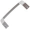 Spares2go Tirador plateado para puerta de nevera y congelador Beko