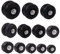 IctronixIctronix Paar Gepäck-Koffer Ersatz Wheels Rad Kofferrollen trolley ersatzrollen Für Trolley Gepäckkoffer Hartschalenk ffer