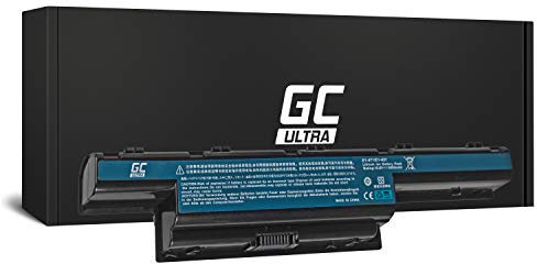 Green Cell® Ultra Serie Batteria per Portatile Acer Aspire 5551 5552 5733 5741 5741G 5742 5742G 5742Z 5749 5749Z 5750 5750G 5755G (Original Panasonic Celdas, 6800mAh, Nero)