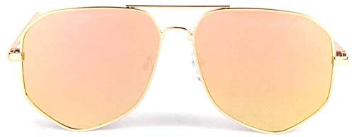 Eye Wear Lunettes de soleil aviateur miroir doré Loisy - Taille unique - Jaune