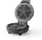 Waffle Maker - 5 Heart shaped waffles - 19 cm - 1000 W - Controllo automatico della temperatura - Alluminio/Plastica
