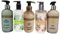 Abbott&Broome Handlotion Set 5 x 300 ml Spender 5 Sorten sortiert Aquamarin/Tigergras/Moonstone/Lindenblüte/Citrin