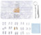 Anyasen Nasenpads Brille 150 Paare Brillen Nasenpads Brillen Pads Reparatur Set Brillenreparaturset Nasenpads Rutschfeste Push in Nasenpads, mit Pinzette Schraubenzieher und Reinigungstuch, 15 Stile