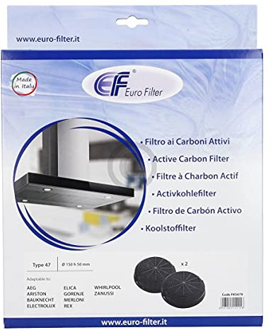 Kohlefilter wie Whirlpool 481248048212 Type47 AMC023 153mmØ