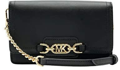 Michael Kors Damen Heather PHN CHN XBODY Bag, Black