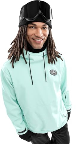 SIROKO W1 Ski- & Snowboardjacke Herren Wasserdicht Wärmeschutz Fronttasche Wintersport