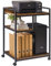 IBUYKE Mobile Printer Stand with Wheels, Large Printer Table and Paper Shredder Rack for Home Office Organization, Rolling Cart Stand for Heat Press, Microwave and Mini Fridge TPS002H