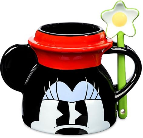 Disney Taza Minnie Mouse con cuchara