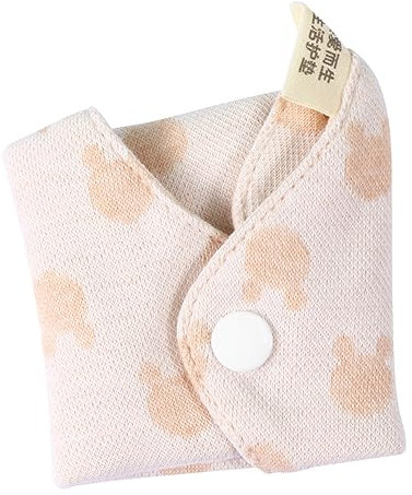 Mobestech 5stücke Wiederverwendbare Bio-baumwoll-hygienetücher Atmungsaktiv Und Waschbar Für Menstruation Und Wochenbett Mit Zufälligem Muster Super Saugfähig