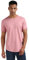 Calvin Klein T-Shirt Maniche Corte Uomo Badge Turn Up Sleeve Scollo Rotondo, Rosa (Rose Dusk), XS