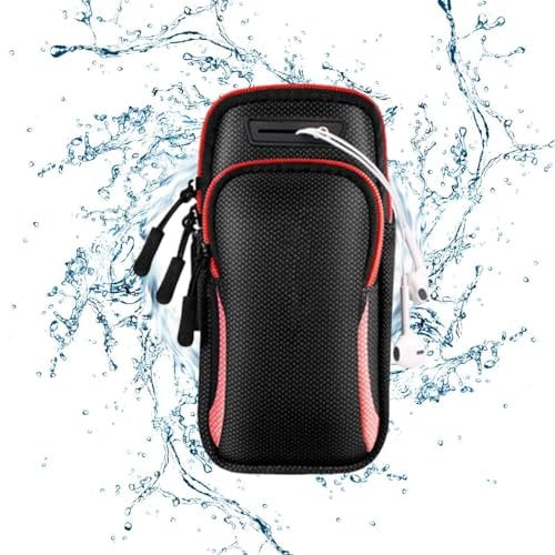 Kirdume Armband-Telefonhalter,Laufarmband-Telefonhalter | Tragbare Armband-Handyhülle | Laufarmband-Tasche, Handy-Armband zum Laufen, Wasserabweisende Sport-Handy-Halterung