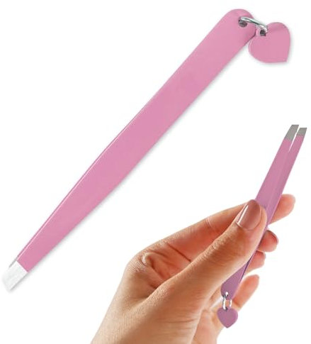 Pince à épiler - Pince à épiler - Détail innovant - Acier inoxydable (ROSE)
