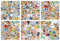 300 Pcs Animal Cartoon Cute Colorful Waterproof Stickers,Vinyl Aesthetic Stickers for Water Bottle,Laptop,Phone,Skateboard,Luggage,Rewards, Animal Scrapbook Stickers for Teens Kids Boys Girls