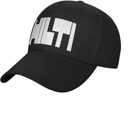 ZZQWSDSQQ Baseballkappe Hilti Logo 1451 Sonnenkappe Herrenhüte Kappe Weibliche Kappen Für Männer Männer Mann Hut Baseballmütze