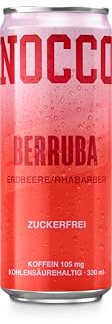 5 Dosen NOCCO BCAA Drink | Berruba | Buxtrade | 330 ml | 105 mg Koffein