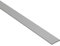 Profilo Piatto in Alluminio da 2 Metri | Finitura Cromo Lucido e Satinato | 6 Misure Disponibili per Rifiniture Perfette (Cromo Satinato, 20 x 2 mm)