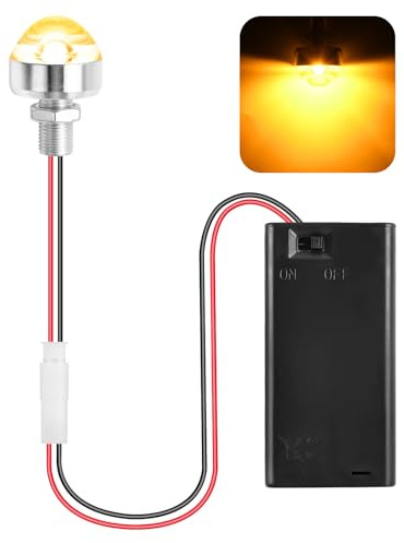 Mini LED Lichter für Puppenhäuser, Micro LED Licht, Kleine LED Lichter, Micro LED Licht, Puppenhaus Beleuchtung für Vitrinen Partydekoration DIY Puppenhauszubehör